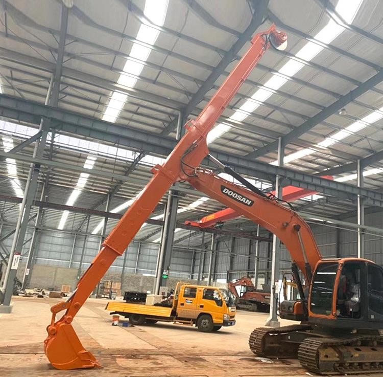 Manual/Automatic Control System Excavator Telescopic Boom 16m 18m Reach