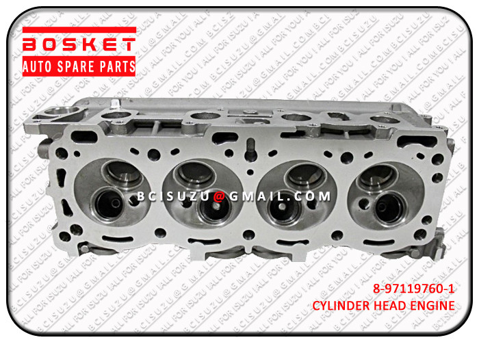 TFR16 4ZD1 4ZC1 Isuzu Cylinder Head 8971197601 8-97119760-1 , Net Weight 8.9 KG