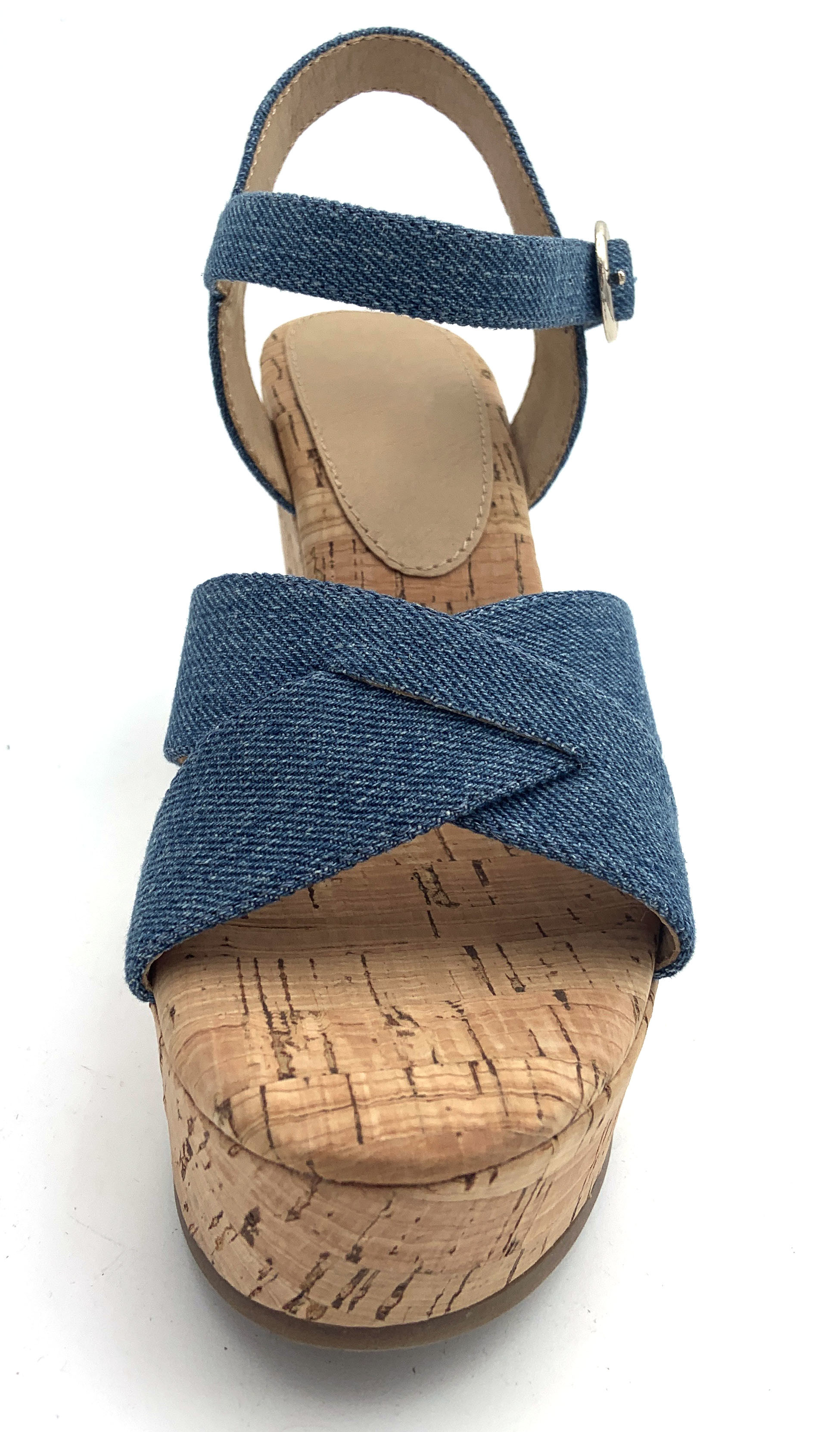 Wedge High Heel Stylish Sandals , Ladies Heeled Sandals For Party Cocktail