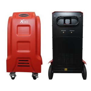 50HZ Air Condition Recovery Machine , LCD Display Flush Machine 10kg Refrigerant
