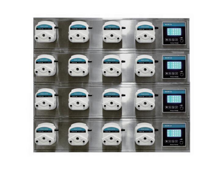 RS485 Peristaltic Pump Dispenser Peristaltic Pump Filling System For Milk Filling Machine