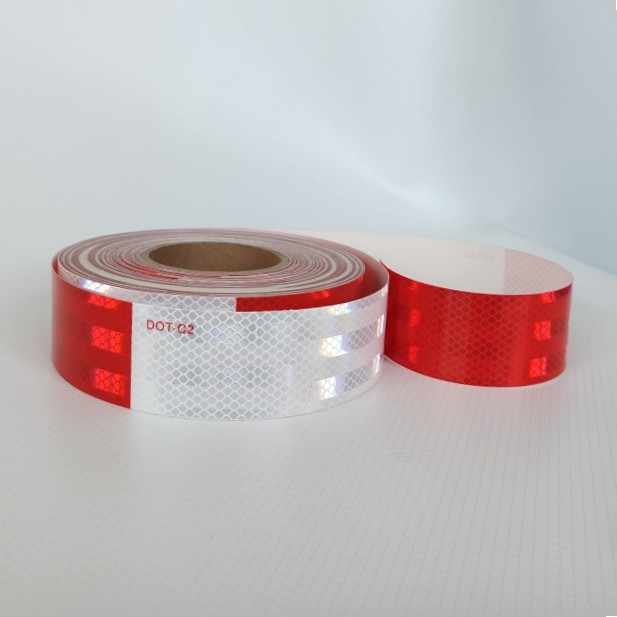 Micro Prismatic DOT C2 Conspicuity Reflective Safety Tape Self Adhesive