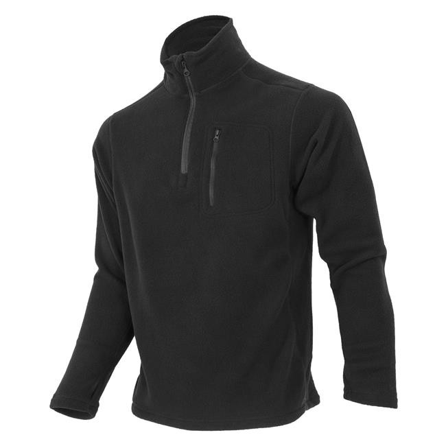 100% Polyester Tactical Military Garments Soft Shell Black Military Fleece Jacket For Men