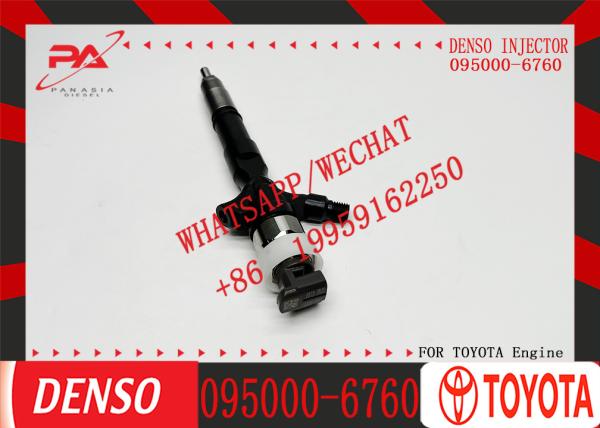 095000-6760 095000-6761 Common Rail Diesel Fuel Injector 23670-30140 for Toyota