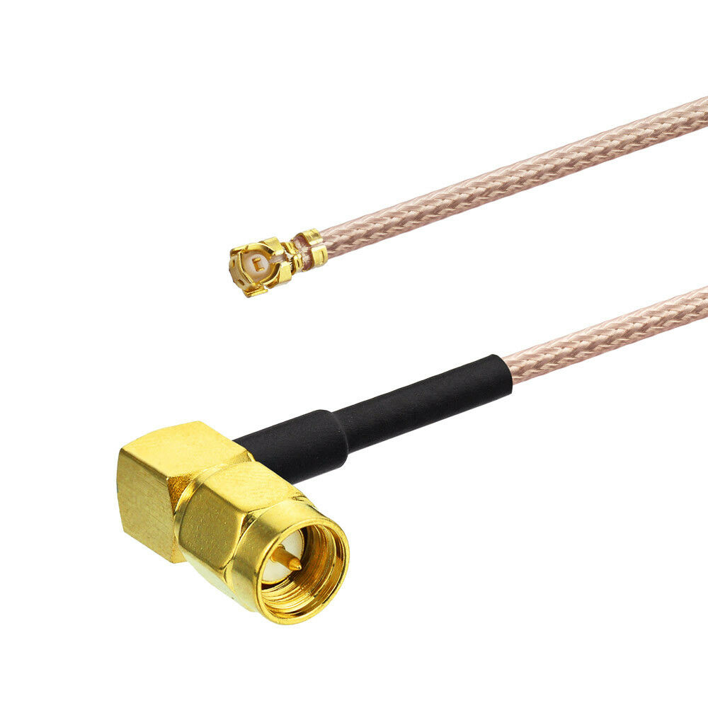 12cm Grey SMA Male To IPEX Pigtail Cable Jack Male SMA To UFL Extension Connector Wire Booster