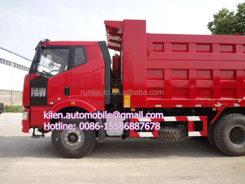 FAW J6P 350HP 6x4 Mining Dump Truck 20-25 Tons Industrial Tipper Truck