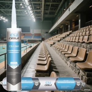  One Component Stone Silicone Sealant Meets ASTM C920 GB/T 14683 - 2017 Manufactures