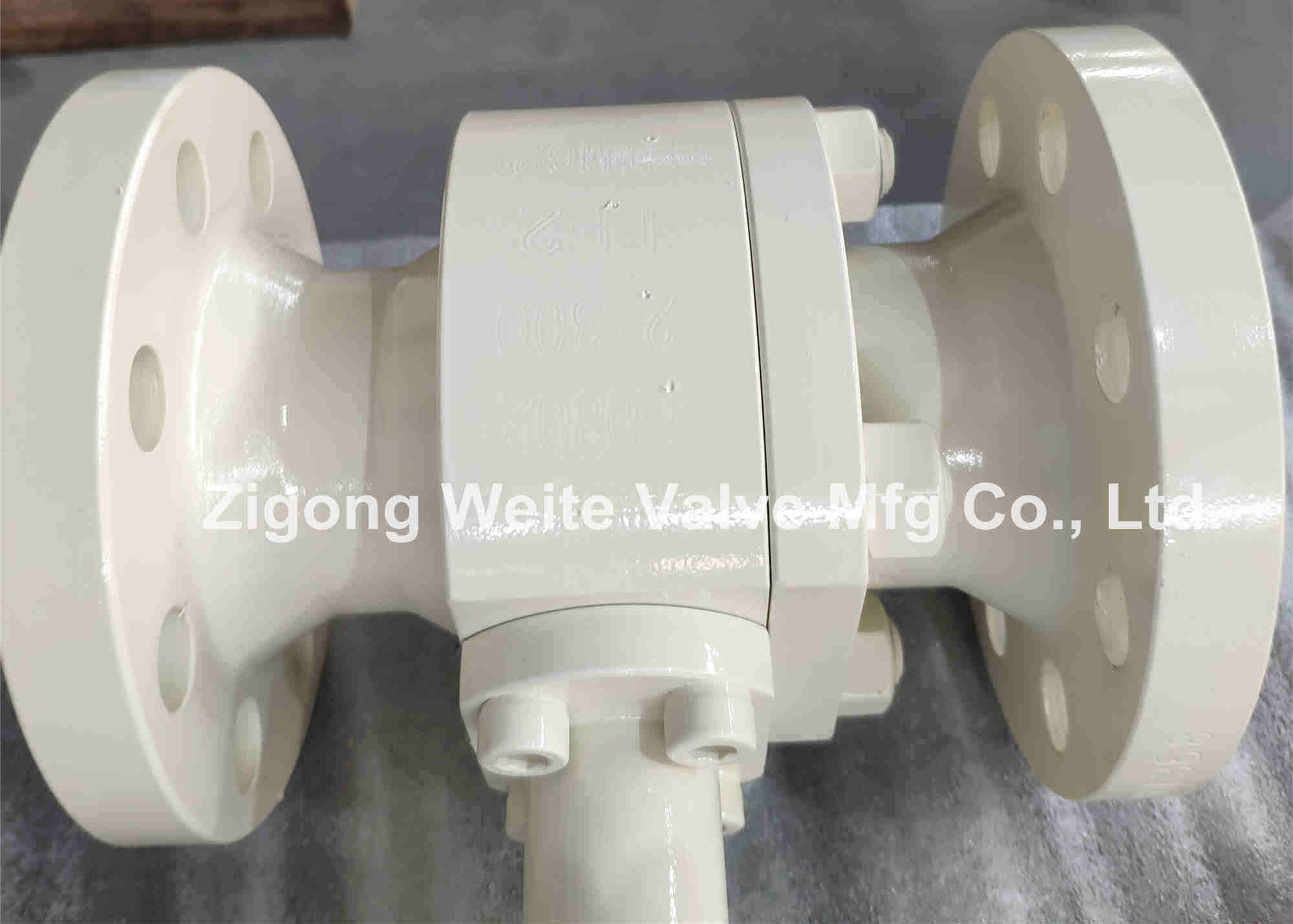 2×1.5" Cryogenic Flanged Floating Ball Valve 300LB LF2 Stainless Steel