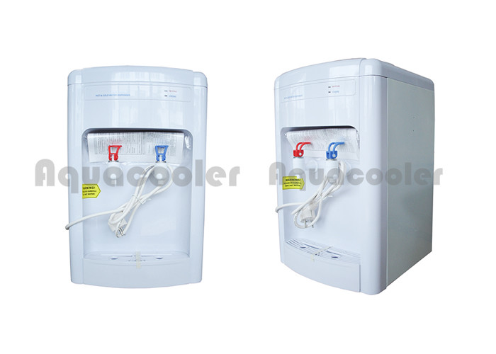 Convenient Hot Cold Bottled Water Dispenser White Color Thermoelectric Cooling