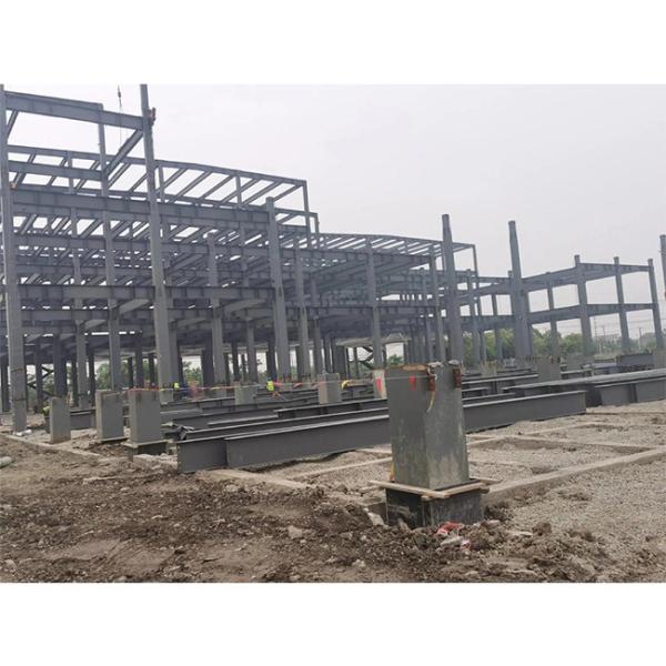 Economical High Strength Structural Steel Building , Prefabricated Steel Frame