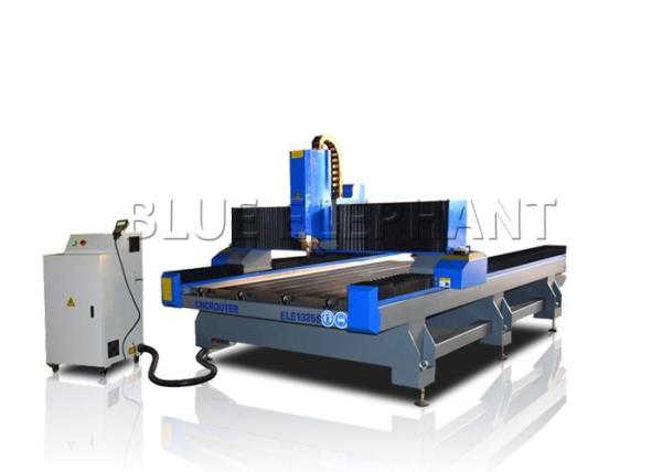 AC380V Headstone Engraving Equipment , Rock Etching Equipment Cast Steel