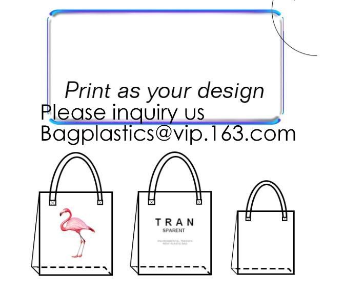 Stadium Approved Environmentally New Clear Tote PVC Shoulder Transparent Shopping Bag,Recycled Clear Pvc Shopping Tote B