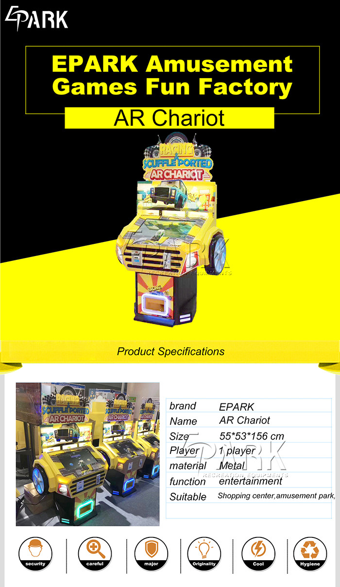 AR Chariot Touch - Screen Arcade Racing Simulator / Video Lottery Game Machine