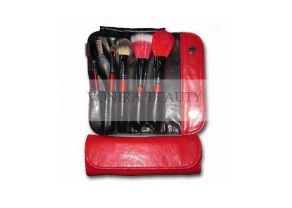 Special Collection Makeup Brush Gift Set Mini Size Classic Red Buttoned Brush