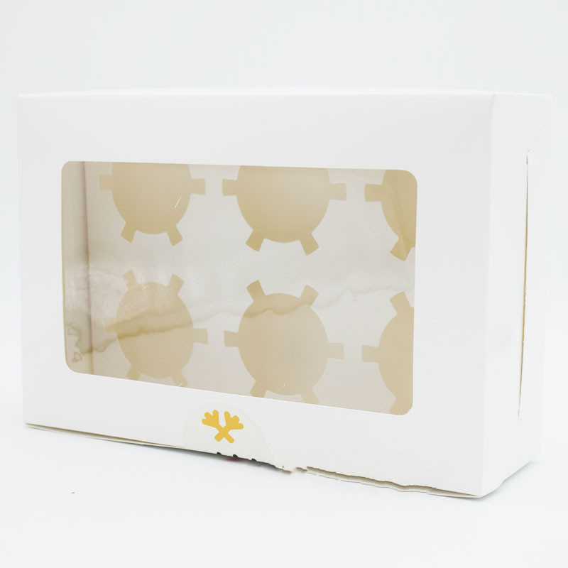 Colorful Printed Food Packaging Folders CMYK/Pantone 2 4 6 8 12 Cupcake Box Cake Boxes Manufacturer
