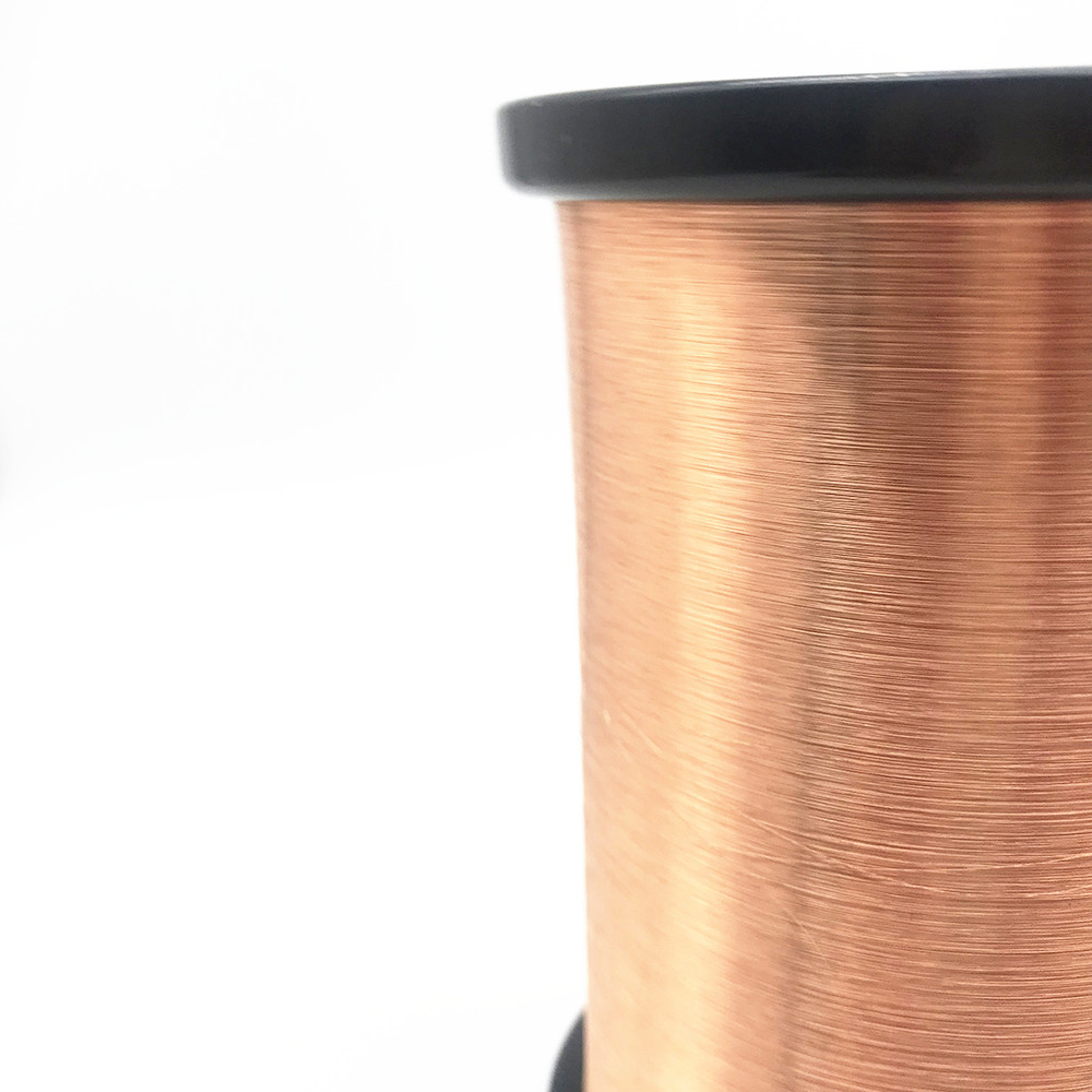Solderable Polyurethane Enameled Copper Wire 46 Awg 0.04mm