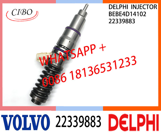 22339883 BEBE4D14102 Fuel engine Diesel Injector 22339883 BEBE4D14102 E3.18 for VOL D16 STAGE 111A