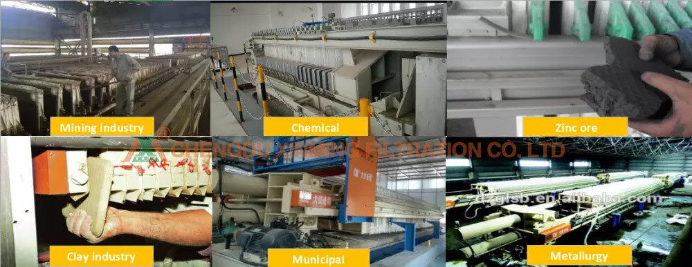 CE Reliable Stainless Steel Filter Press For Pharmacy / Food / Coal Washing