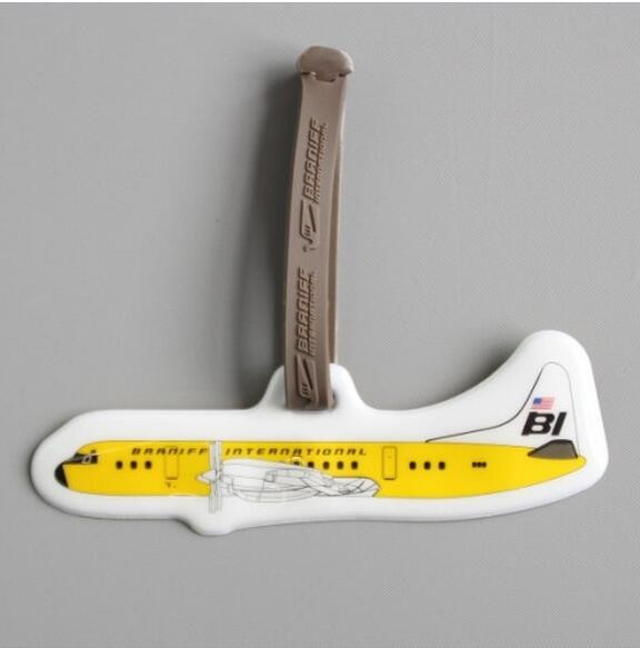 Different Size Multi Shape PVC Luggage Tag For Business Cards