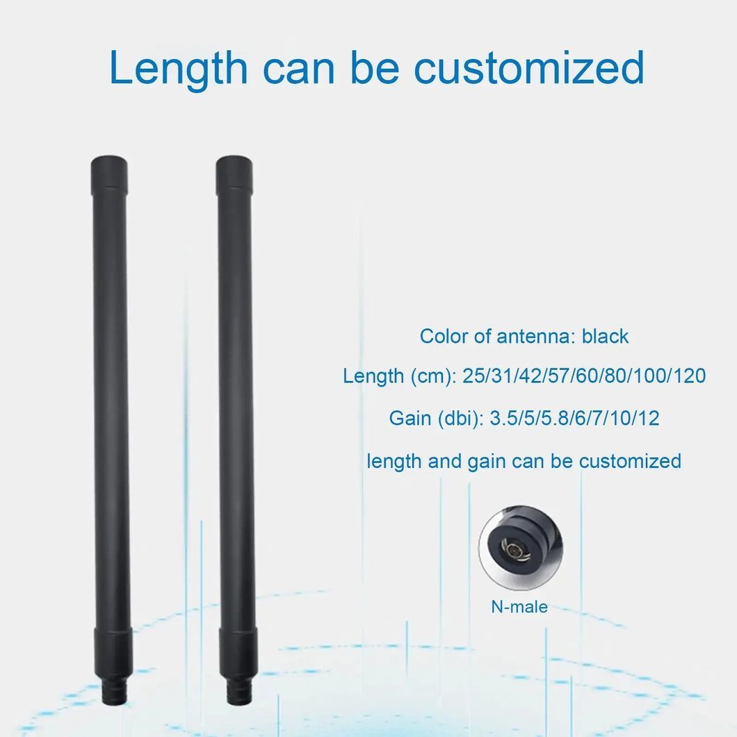 2.4G 30W Omnidirectional Digital Transmission Antenna Drone Fiberglass Antenna for Uav