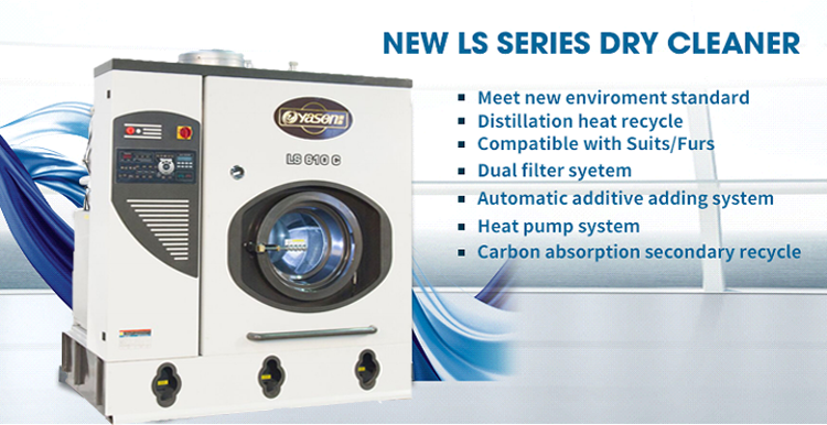 10kg Laundry Industrial Dry Cleaning Machine Needs Solvent C₂Cl₄ Tetrachloroethylene