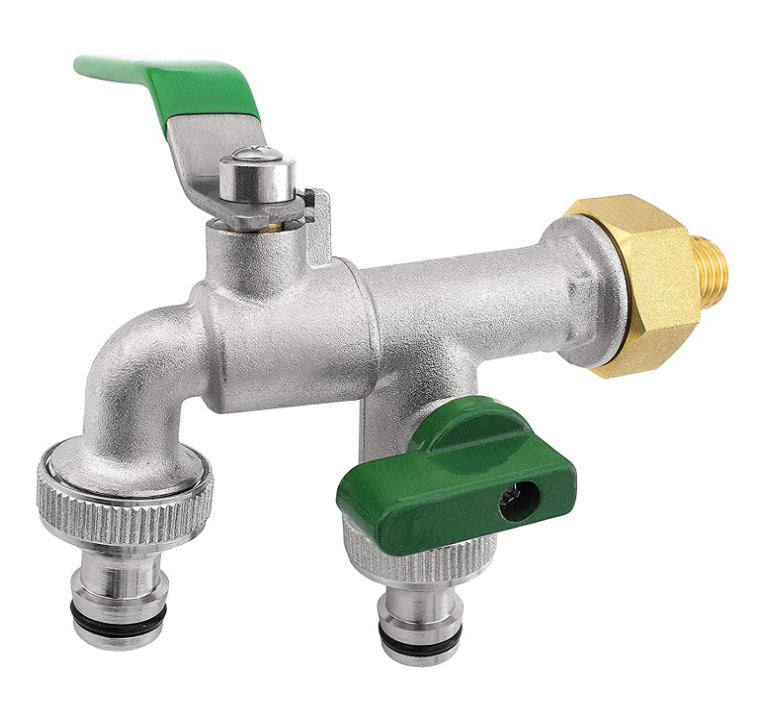 3/4*1/2 Inch BSP Thread Brass Compression Fitting For Air / Water