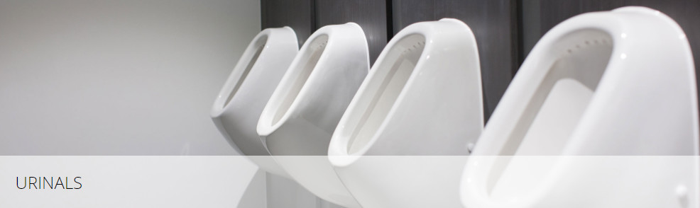 Mount Ceramic Urinal top spud 490*305*740 mm Size CE certification