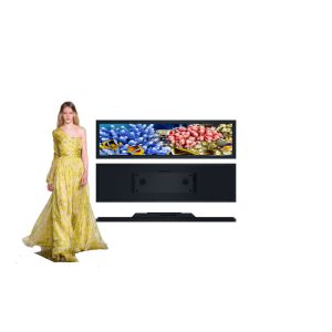 Supermarket Shelf Edge LCD Display Multi Language Stretched LCD Screen