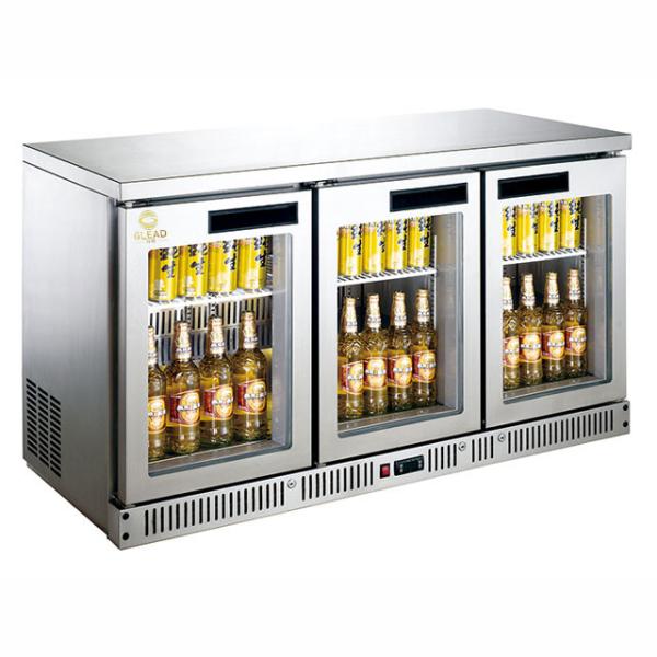 180L Bar Air Cooled Refrigerator Fan Cooling R134a Refrigerant for Hotel and
