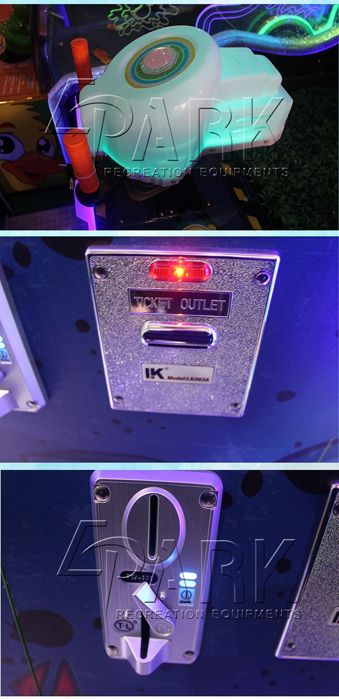 Water Shooting Video Arcade Redemption Game Machine For Children And Adult