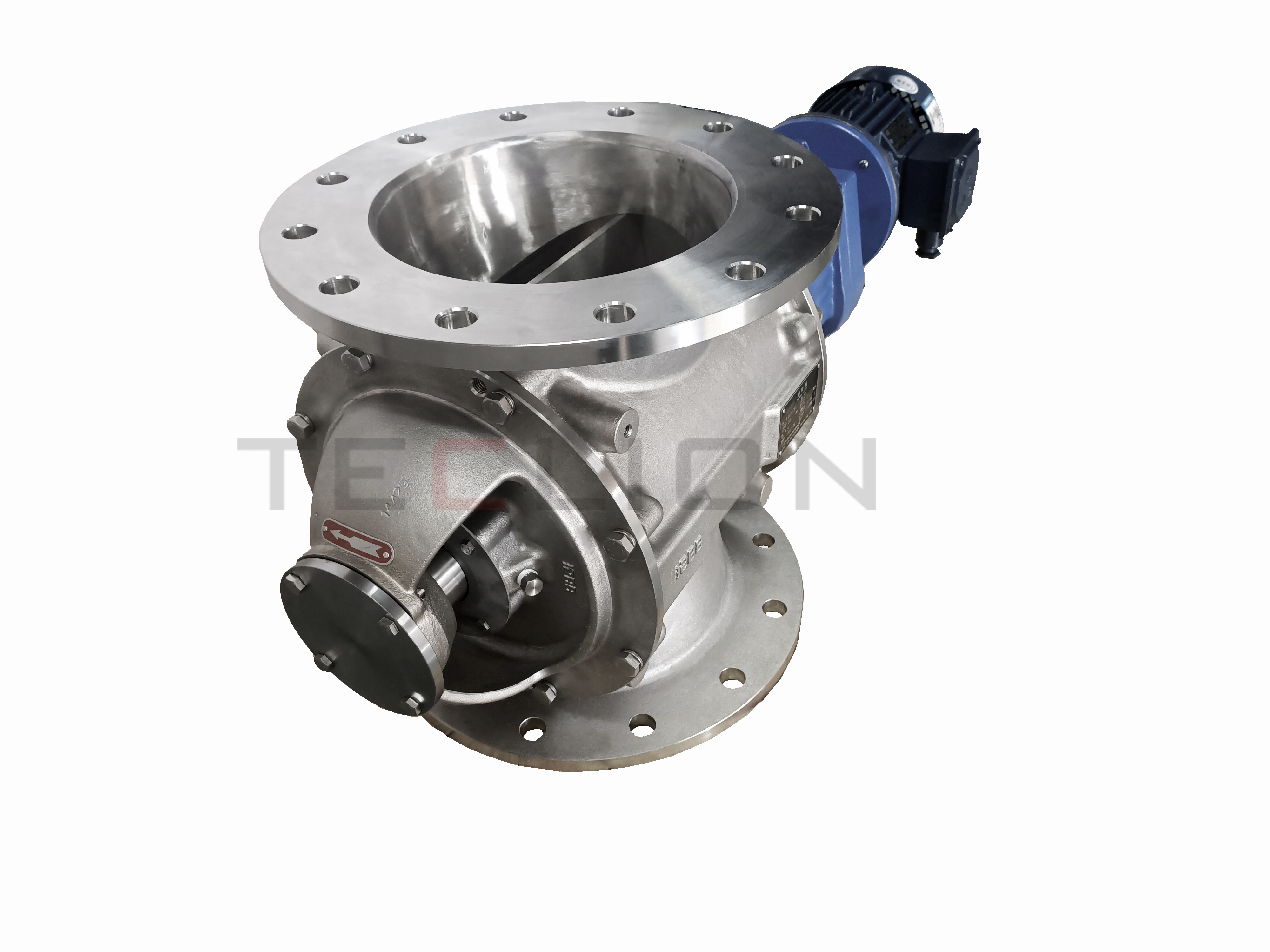 Carbon Steel Discharge Rotary Valves for Powder Media Transportation Lines
