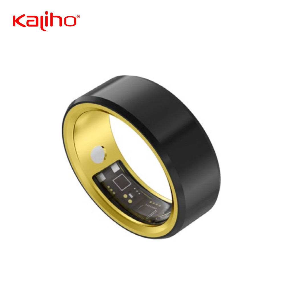Premium Ceramic Health Ring AC01- Heart Rate & Blood Oxygen Monitor IP68 Waterproof