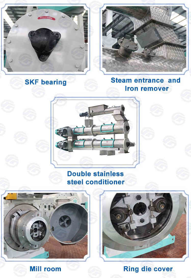 15 To 35TPH Animal Feed Pellet Making Machine SZLH768 Chicken Feed Pellet Mill