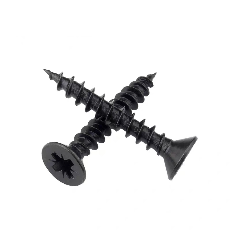 Hard Fiber Nail DIN18182 Standard Color Zinc Cross Countersunk Head Self Tapping Screw