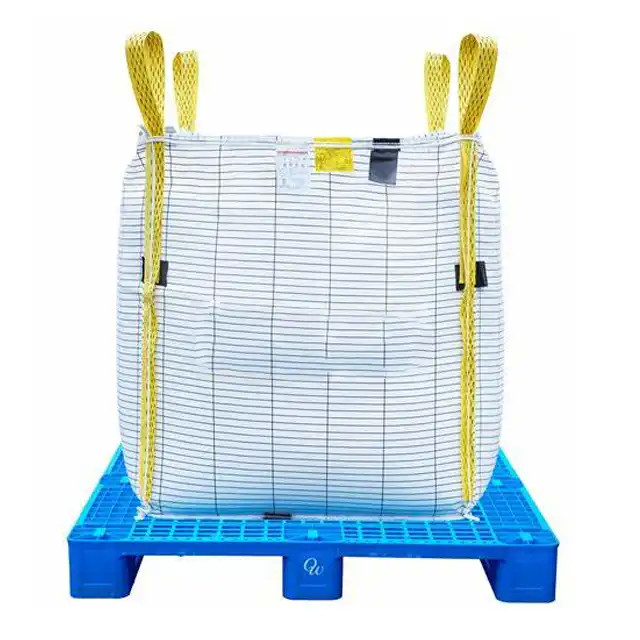 High-Capacity Fibc Big Bulk Packing Ton Bag Pp Jumbo Bags For Sand Construction Cement Super Sack China