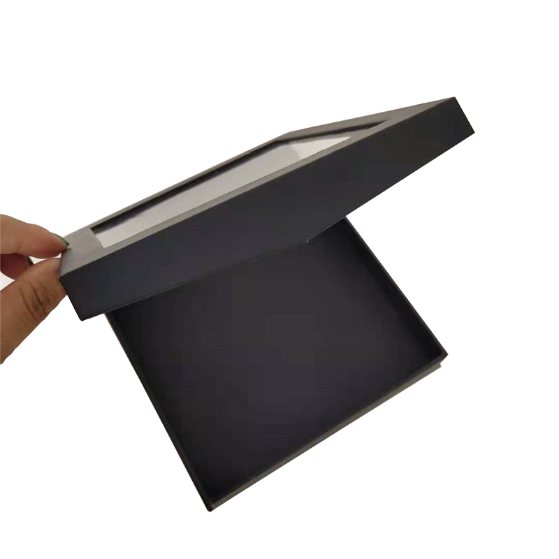 Custom Transparent Gift Paper Packaging Box Cardboard Box With Magnetic Lid