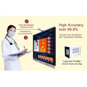 Non Contact Walk Through Temperature Scanner Human Body Temperature Detection