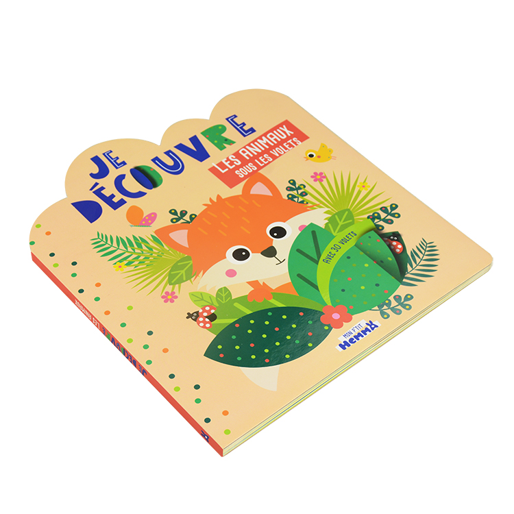 4C 4C Cover Color Light Up Book Matt Lamination Gilding Finishing