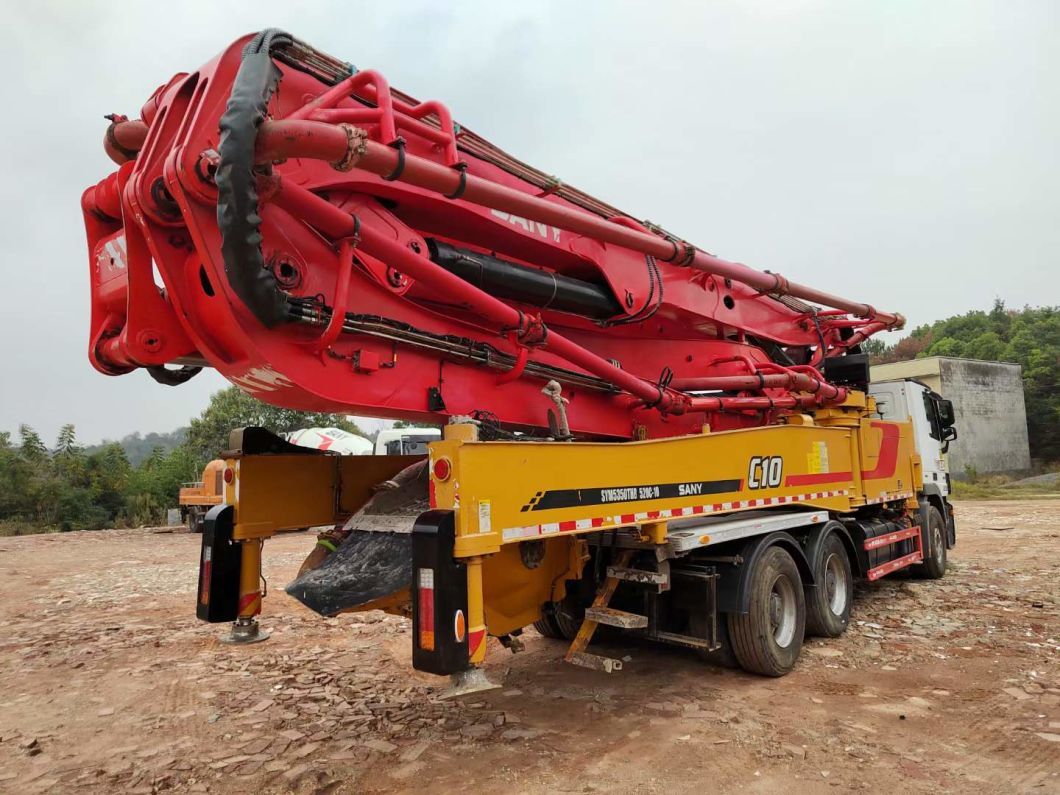 2019 Sy 52m Used Concrete Boom Pump Concrete Pump Truck