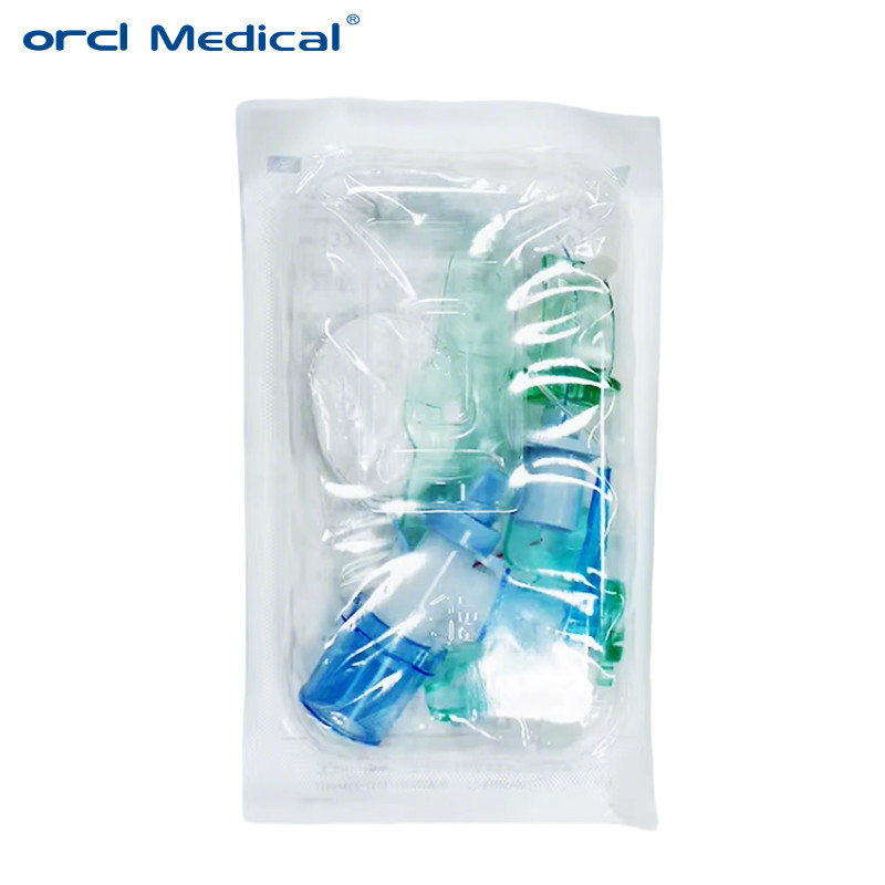 Disposable PVC Oxygen Delivery Mask With CE & ISO Nebulizer Mask Kit