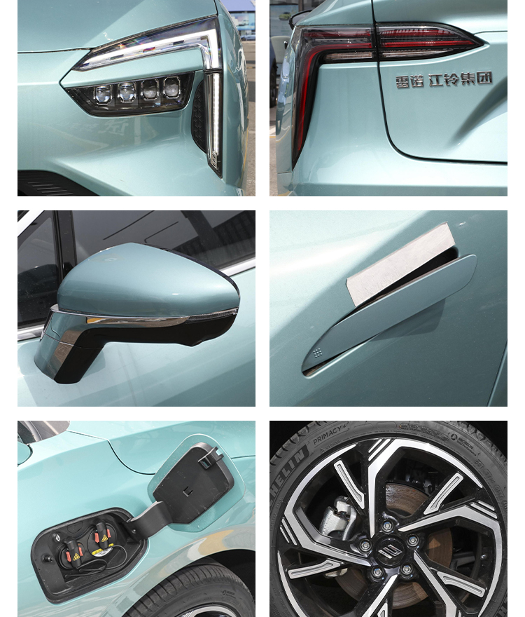 JMEV Yi 4 Wheel Electric Vehicle 140Km/h 0km Used with 60Kwh Battery Capacity and High Speed