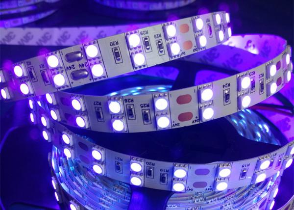 UV Ultraviolet 365nm 385nm 395nm 405nm 5050 double Row UV LED Strip 120 leds per