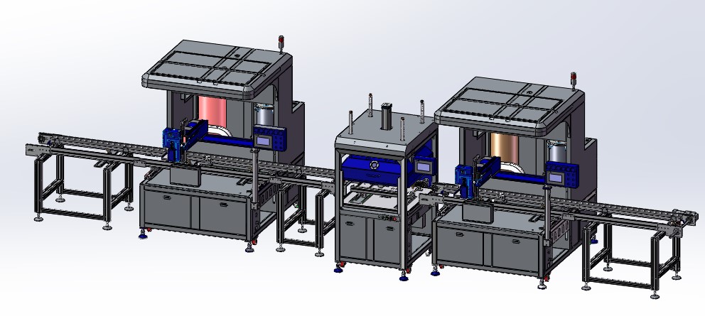 Sensor Application Industrial Potting Tunnel Oven Machine for Automated Epoxy Dispensing
