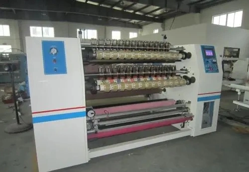 Super Clear BOPP Gum Adhesive Packing Tape Slitting Rewinding Machine