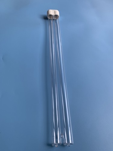 H Shape 36W 0.390A UV Light Tubes 411mm Length G23 UVC Germicidal Light uv tube