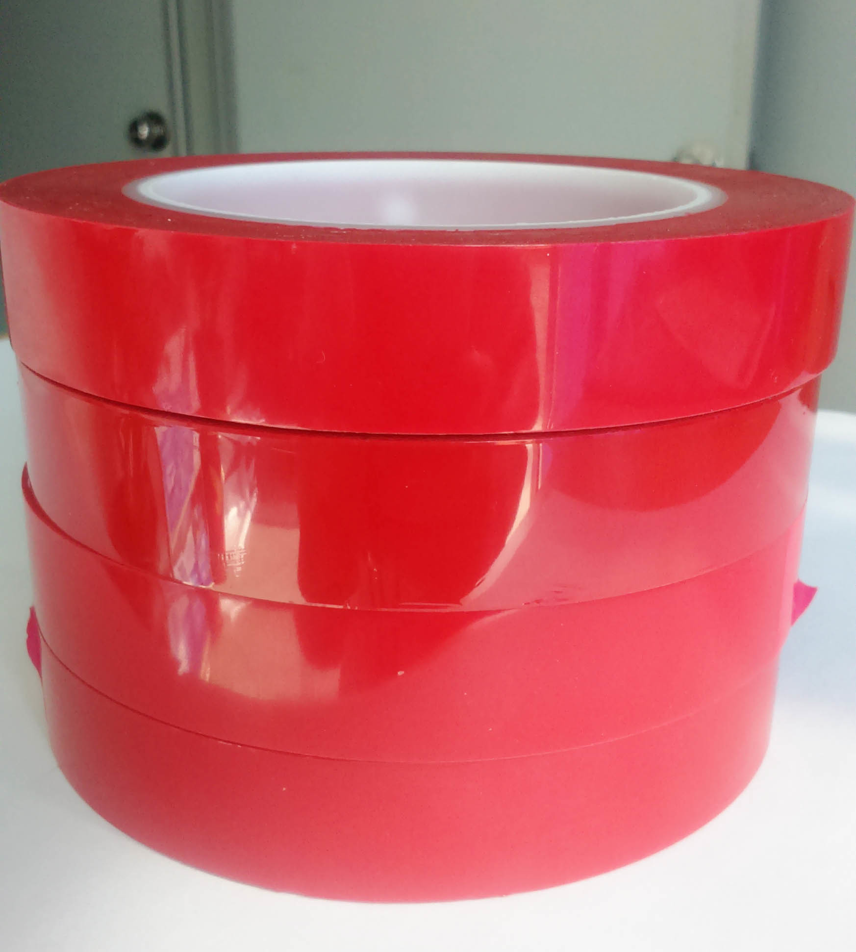 50mmX66m Heat Senstitive Double Sided Bonding Tape For Different Release Film