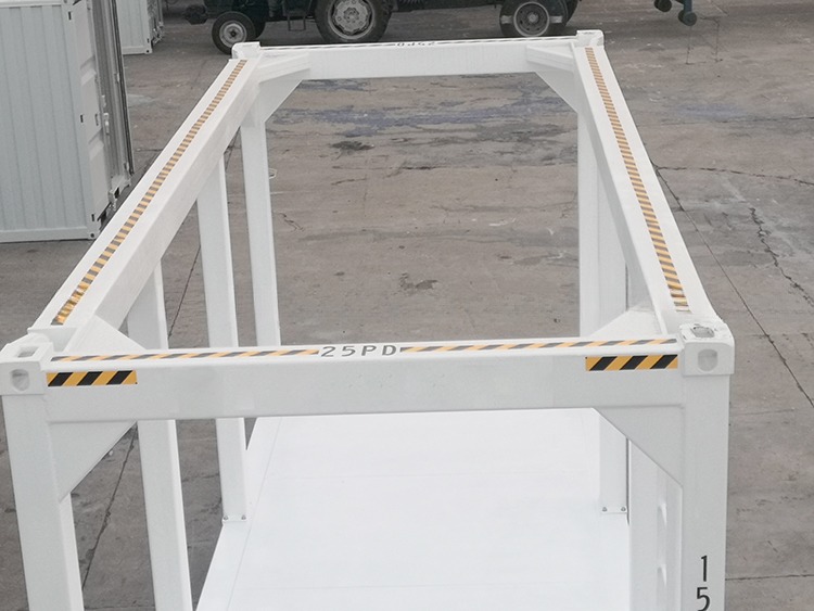 20FT DNV 2.7-1 Standard Steel Corten Offshore Lifting Frame Containers Skid Baskets with Condition and Movable Beam