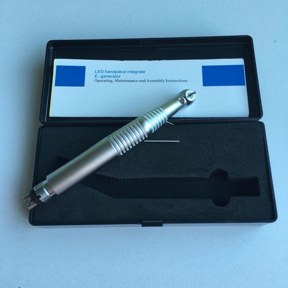 Fiber Optic LED High Speed Dental Handpiece Unit With Quick Coupling