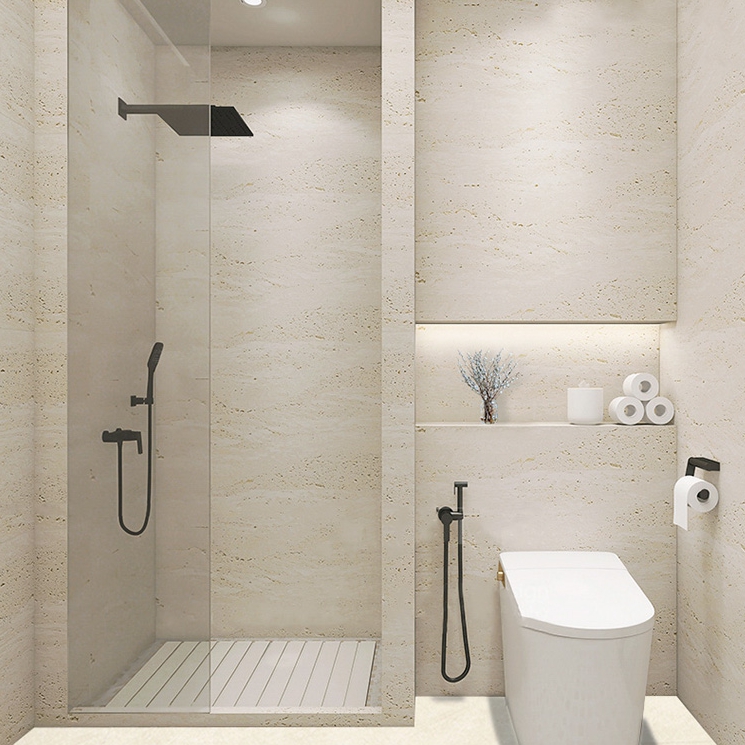 Occasion Outdoor Beige Travertine Porcelain Vitrified Tiles for Building Material