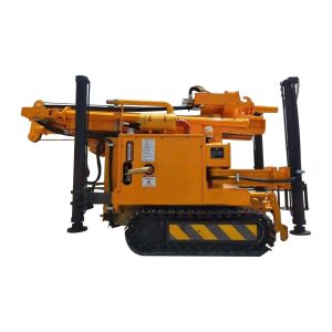 Diesel Engine GL260S Crawler Mounted Drill Rig 260m Max Depth